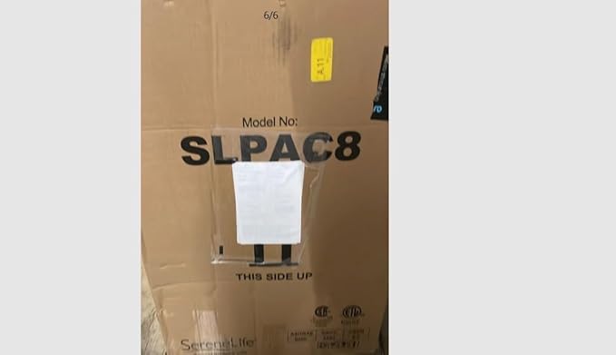 SereneLife Small Air Conditioner Portable 8,000 BTU with Built-in Dehumidifier - Portable AC unit for rooms up to 350 sq ft - WiFi app + Remote Control, Window Mount Exhaust Kit