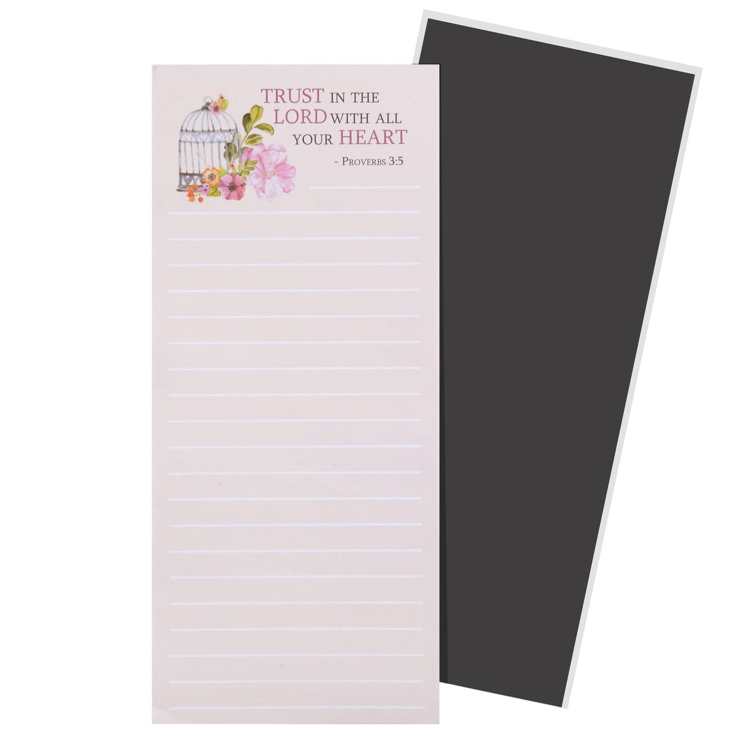 Juvale 12 Pack, 60 Sheet Christian Notepads, Magnetic Memo Pads for Refrigerator, Religious Stationery - Bible Verse Note pads for Prayer, Grocery and Shopping List - 2.75x6.25 Inch