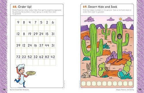 My First Grade Math Workbook: 101 Games & Activities to Support First Grade Math Skills (My Workbook)