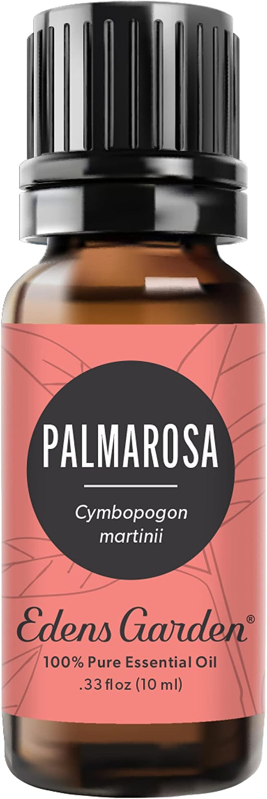 Edens Garden Palmarosa Essential Oil, 100% Pure Therapeutic Grade (Undiluted Natural/Homeopathic Aromatherapy Scented Essential Oil Singles) 10 ml
