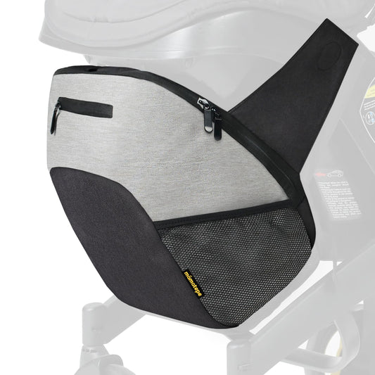 mamatepe Storage Bag Compatible with Doona Infant Car Seat, Organizer Bag,Wearable Backpack for Baby Travel,Stroller Bag for Doona Car Seat & Stroller (Grey)