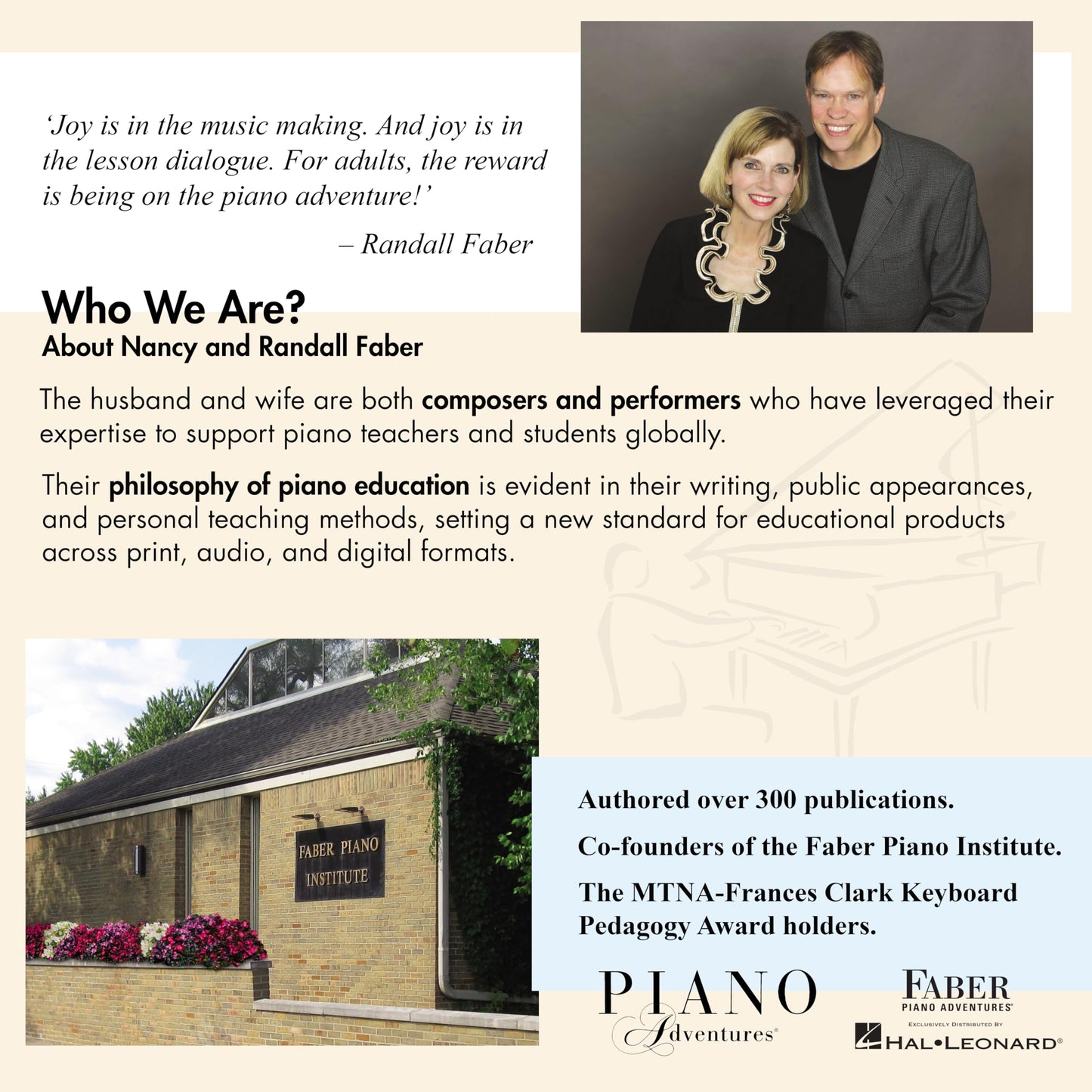 Adult Piano Adventures: All in One Course - Book 1 | Faber Beginner Method Piano Book for Adults with Chords and Music Notation | Piano Sheet Music and Theory for Self Learners With Digital Audio