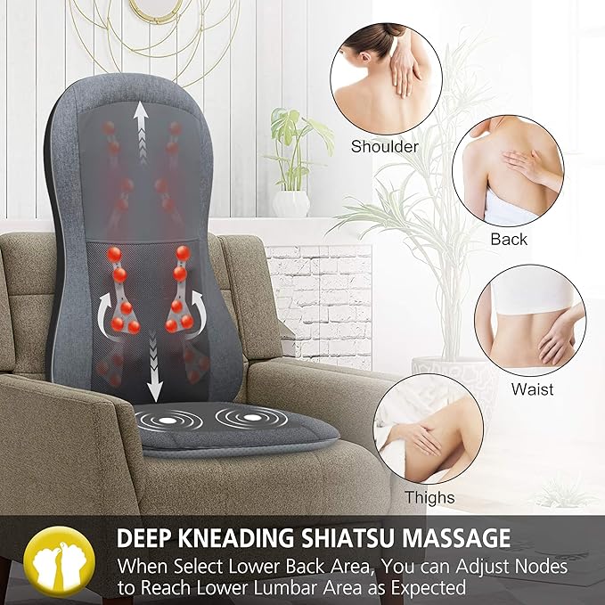 COMFIER Heated Wrap Belt & Back Massager