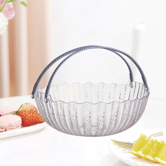 Nkmbld Large Capacity Dessert Plate Household Candy Snack Tray Multi-Colour Living Room Coffee Table Fruit Tray for Wedding, Outdoor Receptions, Banquets, Holiday Dining, White